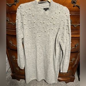 Ann Taylor Pearl Sweater Dress.